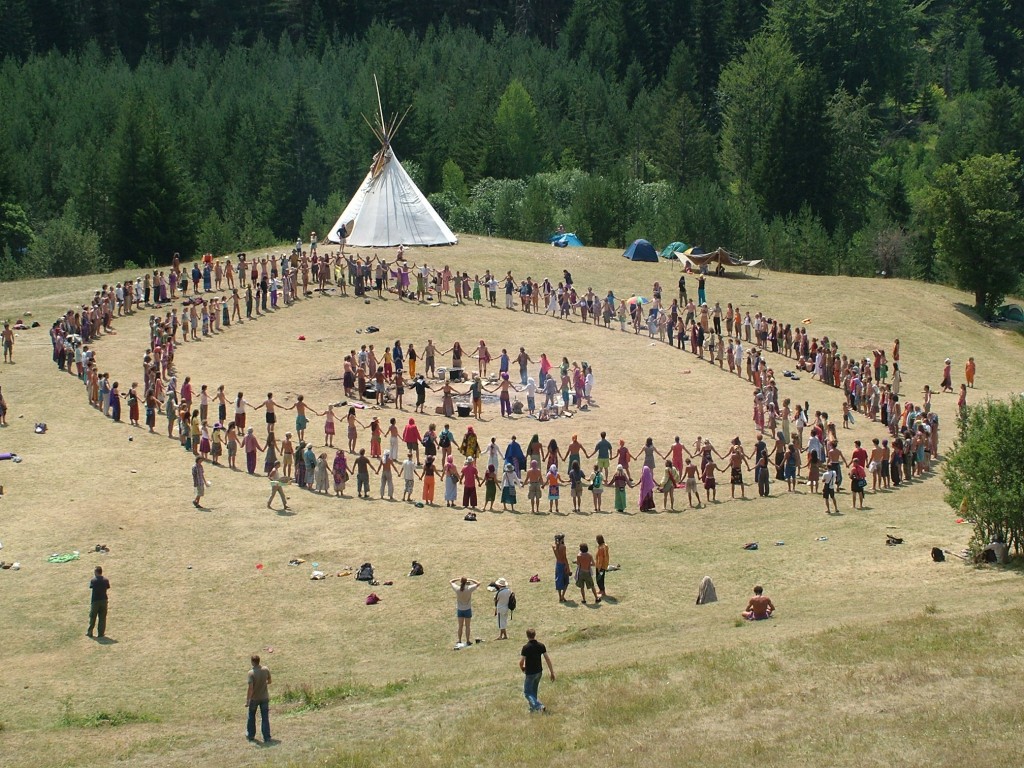 Where are Rainbow Gatherings around the world?