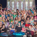 HulaHoop workshop and festival group photo