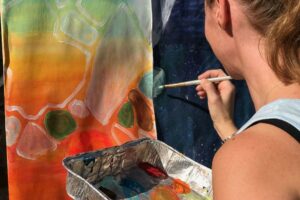 Eat, paint, love, creativity and yoga retreat