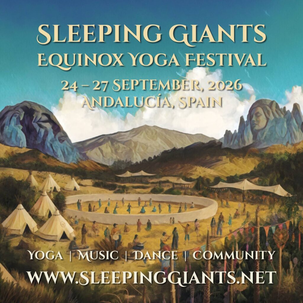 sleeping giants yoga festival in spain