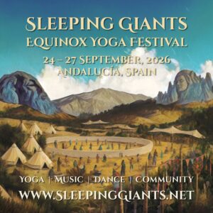 sleeping giants yoga festival in spain